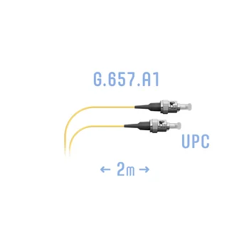 Шнур монтажный оптический ST/UPC SM G.657.A1 2 метра